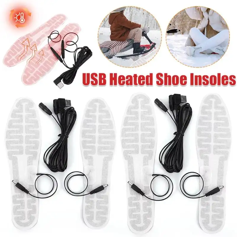 Winter USB Heated Insoles Foot Warmer Film 10W Winter Warm Insoles Winter Outdoor Sports Heating Insole for Men and Women
Winter USB Heated Insoles Foot Warmer Film 10W Winter Warm Insoles Winter Outdoor Sports Heating Insole for Men and Women