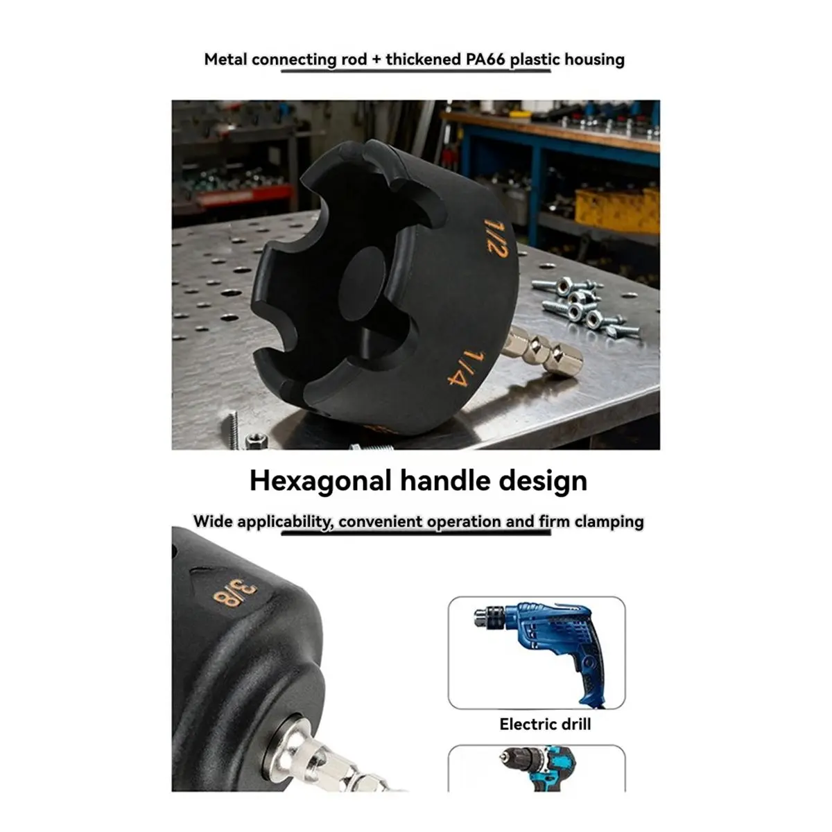 Y337A J~Fast Nut Zipper Drill Bit Nut Remover Bolt Extractor Tool for Home Repair Garage Auto Maintenance Plumber Electrician
Y337A J~Fast Nut Zipper Drill Bit Nut Remover Bolt Extractor Tool for Home Repair Garage Auto Maintenance Plumber Electrician