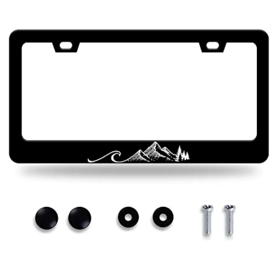 License Plate Frame License Plate Stainless Steel Parts Funny License Plate Decorative with Screws Size 12.3" x 6.3
License Plate Frame License Plate Stainless Steel Parts Funny License Plate Decorative with Screws Size 12.3" x 6.3