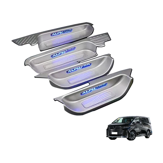 Applicable to 40 Series Alphard Vellfire Welcome Pedals, Integrated Castingaluminum Alloythreshold Strips Wear Resistant
Applicable to 40 Series Alphard Vellfire Welcome Pedals, Integrated Castingaluminum Alloythreshold Strips Wear Resistant