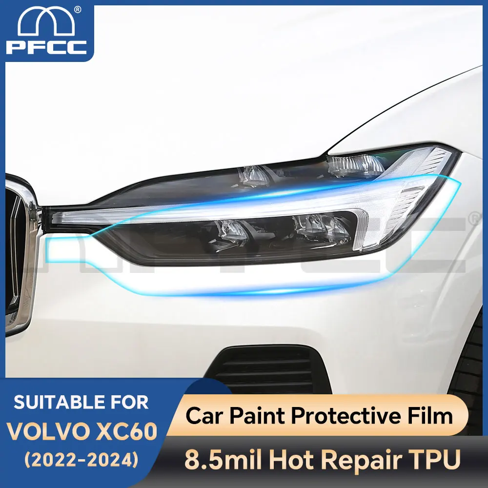 Headlight Rearview Film for Volvo XC60 R Design Inscription 2022-2024 Pre Cut Clear PPF 8.5mil Paint Protection Film Accessories
Headlight Rearview Film for Volvo XC60 R Design Inscription 2022-2024 Pre Cut Clear PPF 8.5mil Paint Protection Film Accessories
