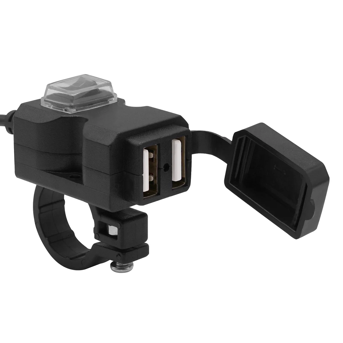 USB Motorcycle Handlebar Rear Mirror Waterproof Dual Ports 31A Fast Charging Power Socket Adaptor with for Motorcycle T
USB Motorcycle Handlebar Rear Mirror Waterproof Dual Ports 31A Fast Charging Power Socket Adaptor with for Motorcycle T