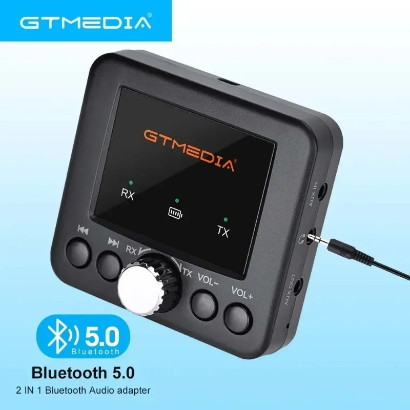 For RT05 Bluetooth 5.0 Receiver Transmitter RT05 for TV Headphones Optical 3.5mm Jack Bluetooth AUX Audio Adapter
For RT05 Bluetooth 5.0 Receiver Transmitter RT05 for TV Headphones Optical 3.5mm Jack Bluetooth AUX Audio Adapter