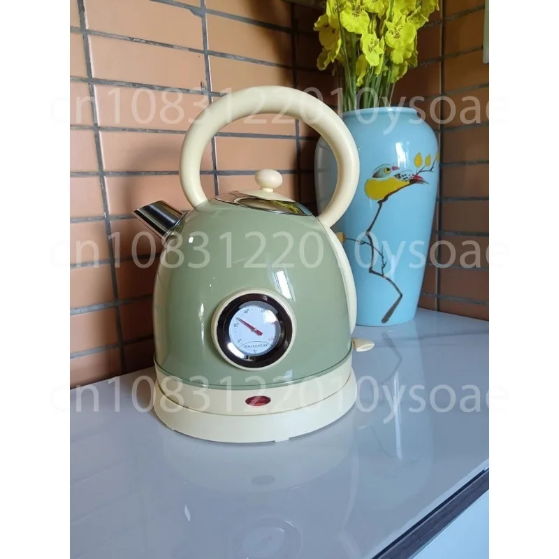 Окрашенный электрический чайник с дисплеем температуры Бытовой электрический чайник из нержавеющей стали 304.
Окрашенный электрический чайник с дисплеем температуры Бытовой электрический чайник из нержавеющей стали 304.