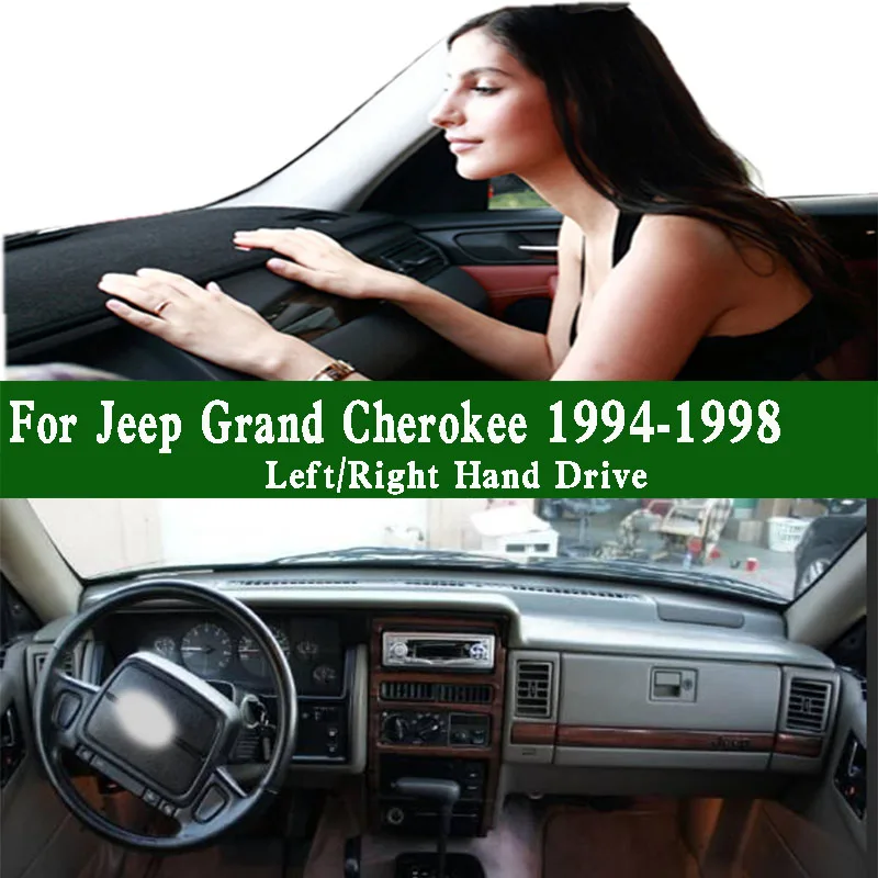 For 1994-1998 Jeep Grand Cherokee I ZJ ZG Dashmat Dashboard Cover Instrument Panel Sunscreen Insulation Protective Anti-Dirt Pad
For 1994-1998 Jeep Grand Cherokee I ZJ ZG Dashmat Dashboard Cover Instrument Panel Sunscreen Insulation Protective Anti-Dirt Pad