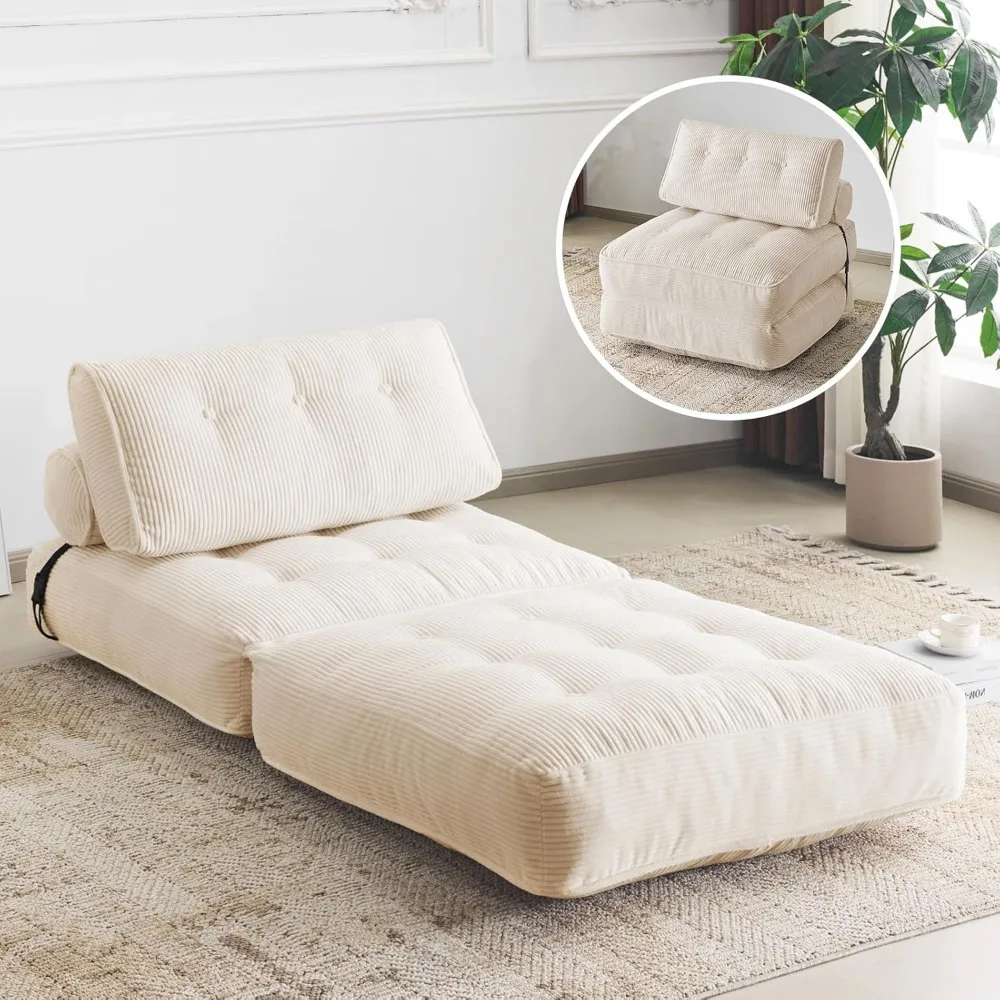 Furnimart Twin Size Folding Sofa Bed, 3 in 1 Convertible Sleeper Chair, Modern Single Sofa Lounge Chair, Small Pull Out Sleep Be
Furnimart Twin Size Folding Sofa Bed, 3 in 1 Convertible Sleeper Chair, Modern Single Sofa Lounge Chair, Small Pull Out Sleep Be