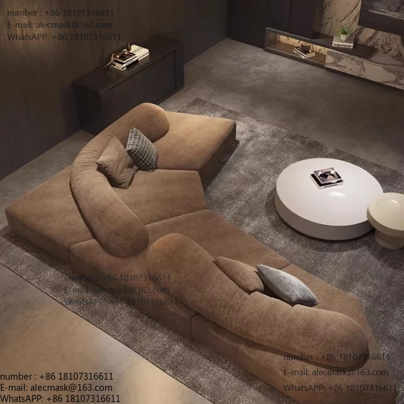 Modular Italian Minimalist Special-shaped Sofa Chenier Sofa Magic Map Frosted Cloth Sofa
Modular Italian Minimalist Special-shaped Sofa Chenier Sofa Magic Map Frosted Cloth Sofa