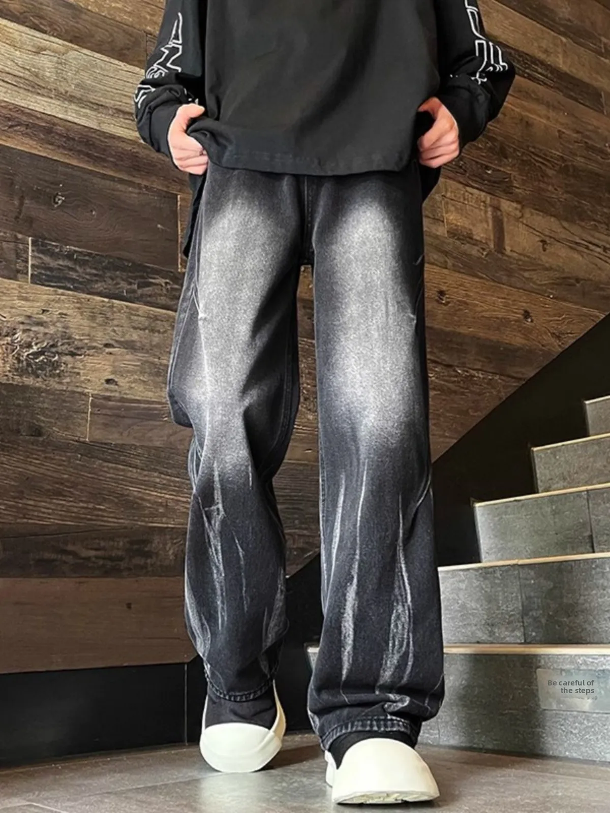 American High Street Tie Dye Jeans Men's Spring Autumn 2024 New Trendy Hiphop Straight Loose Wide Leg Pants Casual Jeans
American High Street Tie Dye Jeans Men's Spring Autumn 2024 New Trendy Hiphop Straight Loose Wide Leg Pants Casual Jeans