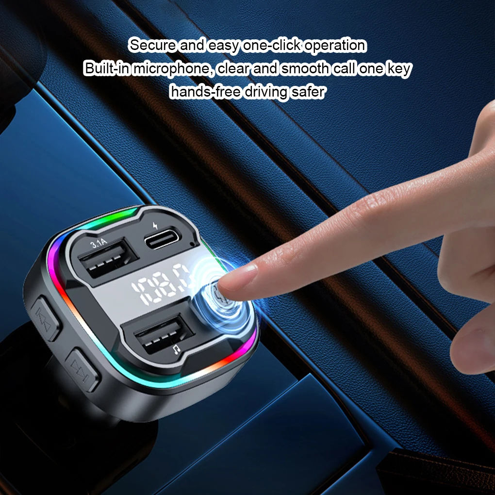 Car Wireless Receiver Bluetooth MP3 Player FM Transmitter Supports 3.5mm Audio Cable Connection Car Adapter Hands Free Calling
Car Wireless Receiver Bluetooth MP3 Player FM Transmitter Supports 3.5mm Audio Cable Connection Car Adapter Hands Free Calling