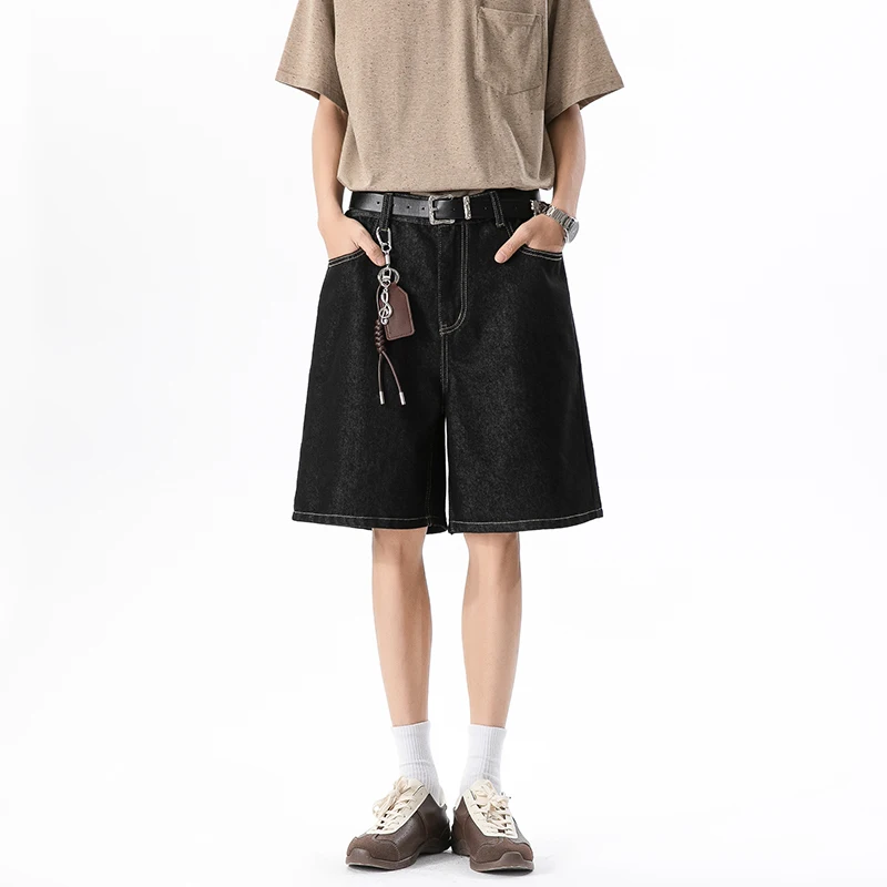 Shorts For Men's Outer Wear Teen 2026 New Summer Five-point Casual Beach Large Pants Large Size Men's Solid Color Denim Shorts
Shorts For Men's Outer Wear Teen 2026 New Summer Five-point Casual Beach Large Pants Large Size Men's Solid Color Denim Shorts