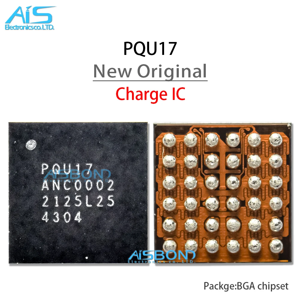 New Original PQU17 APQU17 Fast charger IC For Smart Mobile Phone integrated circuit charging IC BGA-36 Chip
New Original PQU17 APQU17 Fast charger IC For Smart Mobile Phone integrated circuit charging IC BGA-36 Chip