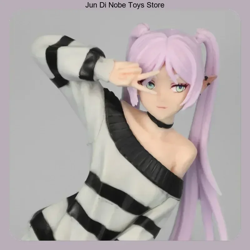 Frieren Beyond Journey'S End Casual Striped Outfit Victory Pose Anime Collectible Figure Pvc Model Statue 18.5cm Desktop Gift
Frieren Beyond Journey'S End Casual Striped Outfit Victory Pose Anime Collectible Figure Pvc Model Statue 18.5cm Desktop Gift