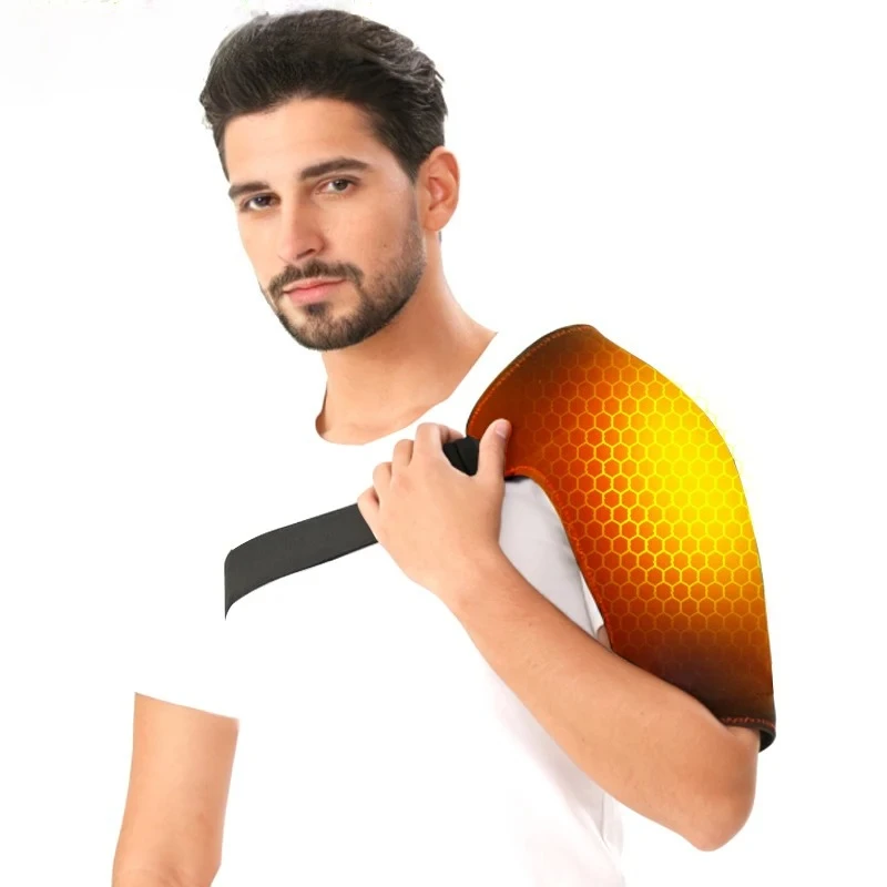 Carbon Fiber Heating Shoulder Support Vibration Massage Relieves Frozen Shoulder Pain Sports Strains Aids Recovery Shoulder warm
Carbon Fiber Heating Shoulder Support Vibration Massage Relieves Frozen Shoulder Pain Sports Strains Aids Recovery Shoulder warm