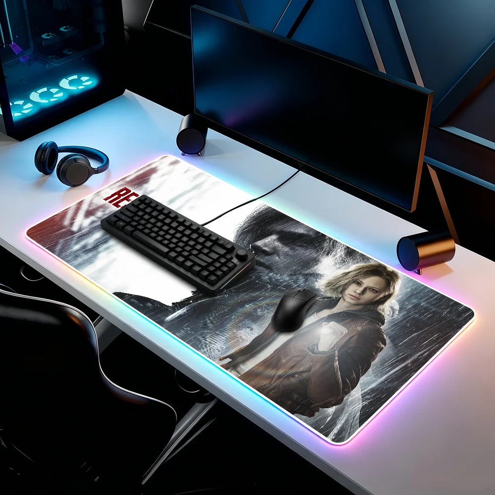 Game R-Resident Umbrella CorporationEvil Mouse Pad RGB Led Gaming Bedroom Office Desk Non-Slip Mat Waterproof Large
Game R-Resident Umbrella CorporationEvil Mouse Pad RGB Led Gaming Bedroom Office Desk Non-Slip Mat Waterproof Large