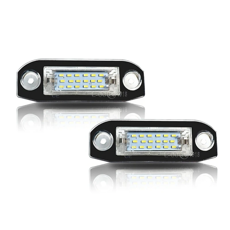 2Pcs White LED Light Error Free Number License Plate Lights For Volvo S80 XC90 S40 XC60 S60 C70 V50 XC70 V70
2Pcs White LED Light Error Free Number License Plate Lights For Volvo S80 XC90 S40 XC60 S60 C70 V50 XC70 V70