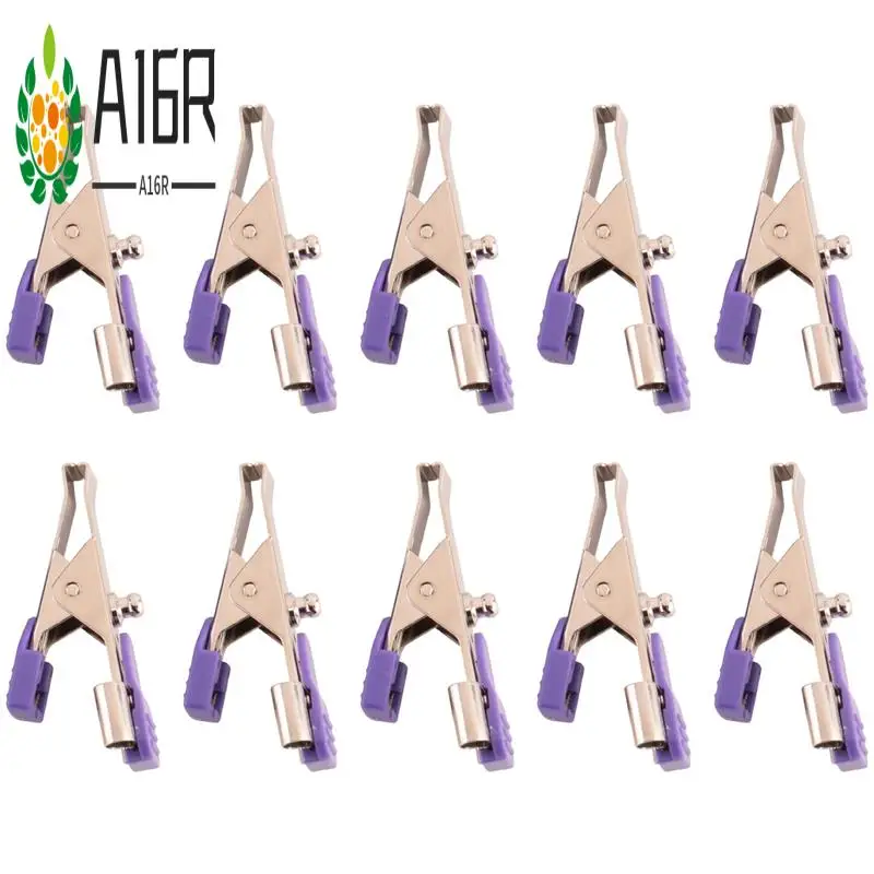 A16R-10Pcs Многоразовые электроды с зажимом типа «крокодил» ЭКГ/ЭКГ для животных, домашних животных, собак, кошек и ветеринаров, используемые для фиксации кабелей
A16R-10Pcs Многоразовые электроды с зажимом типа «крокодил» ЭКГ/ЭКГ для животных, домашних животных, собак, кошек и ветеринаров, используемые для фиксации кабелей
