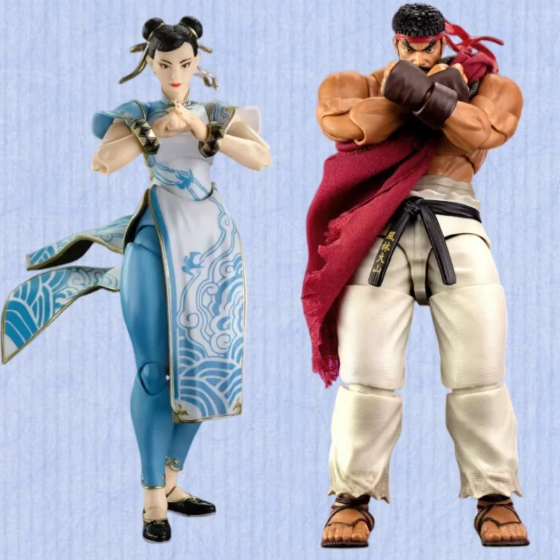 In Stock 52toys Action Figure 15cm Ryu Chun Li Model Spinning Bird Kick Hundred Rending Legs Desktop Decorative Ornaments Gift
In Stock 52toys Action Figure 15cm Ryu Chun Li Model Spinning Bird Kick Hundred Rending Legs Desktop Decorative Ornaments Gift