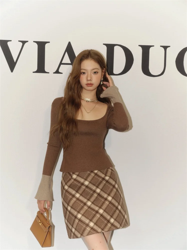 Женская трикотажная базовая кофта Olivia Duo 2025: Новинка осенне-зимнего сезона, элегантный топ из полиэстера с длинным рукавом
Женская трикотажная базовая кофта Olivia Duo 2025: Новинка осенне-зимнего сезона, элегантный топ из полиэстера с длинным рукавом