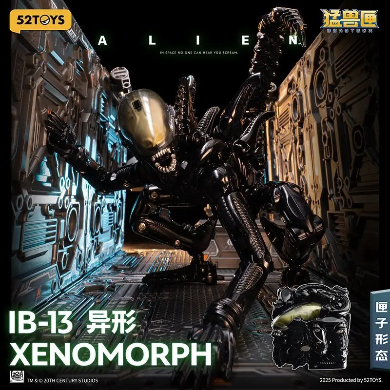 Official 52TOYS BEASTBOX Infinity Series Xenomorph Alien 2.0 Transformable Action Figure, No Assembly, Folds into Cube Box
Official 52TOYS BEASTBOX Infinity Series Xenomorph Alien 2.0 Transformable Action Figure, No Assembly, Folds into Cube Box