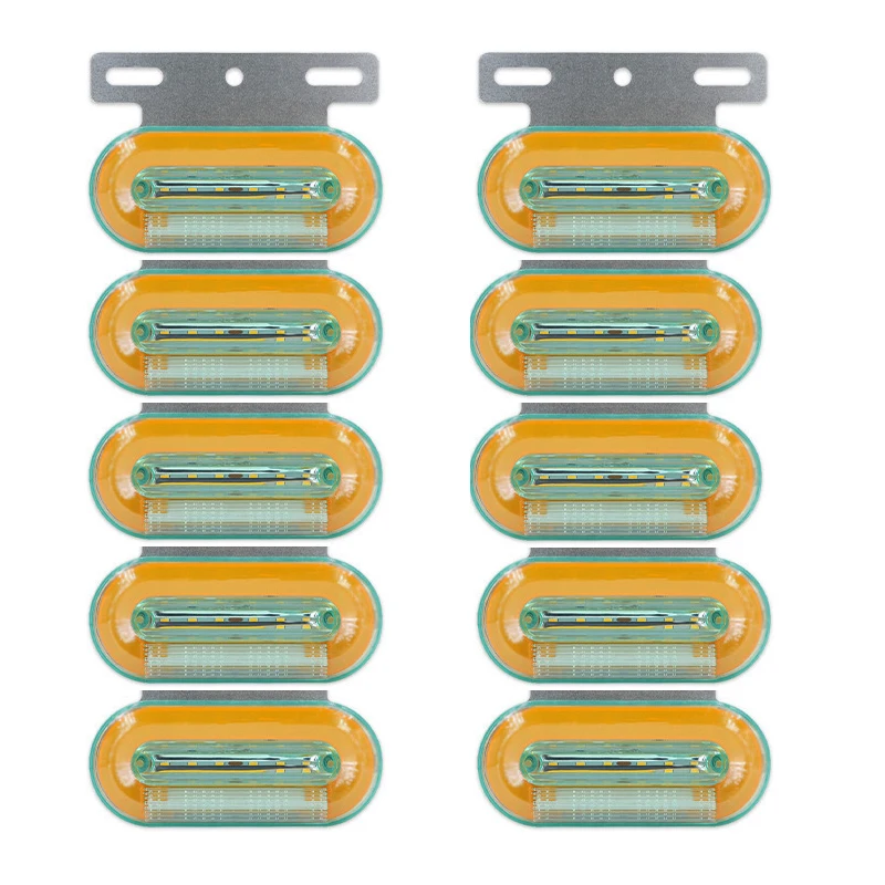 10 шт., 12 В, 24 В, боковые габаритные огни для грузовика, автомобильные внешние фонари, сигнальная лампа, предупреждающий задний фонарь, аксессуары для грузовых автомобилей и прицепов 
10 шт., 12 В, 24 В, боковые габаритные огни для грузовика, автомобильные внешние фонари, сигнальная лампа, предупреждающий задний фонарь, аксессуары для грузовых автомобилей и прицепов