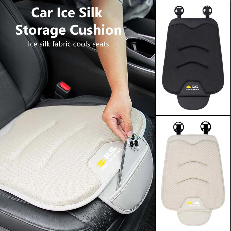 Universal Car Seat Ice Silk Cushion Cover Storage Bag Pad For Renault RS Kadjar Captur Clio Megane 2 3 4 RS Koleos Logan
Universal Car Seat Ice Silk Cushion Cover Storage Bag Pad For Renault RS Kadjar Captur Clio Megane 2 3 4 RS Koleos Logan