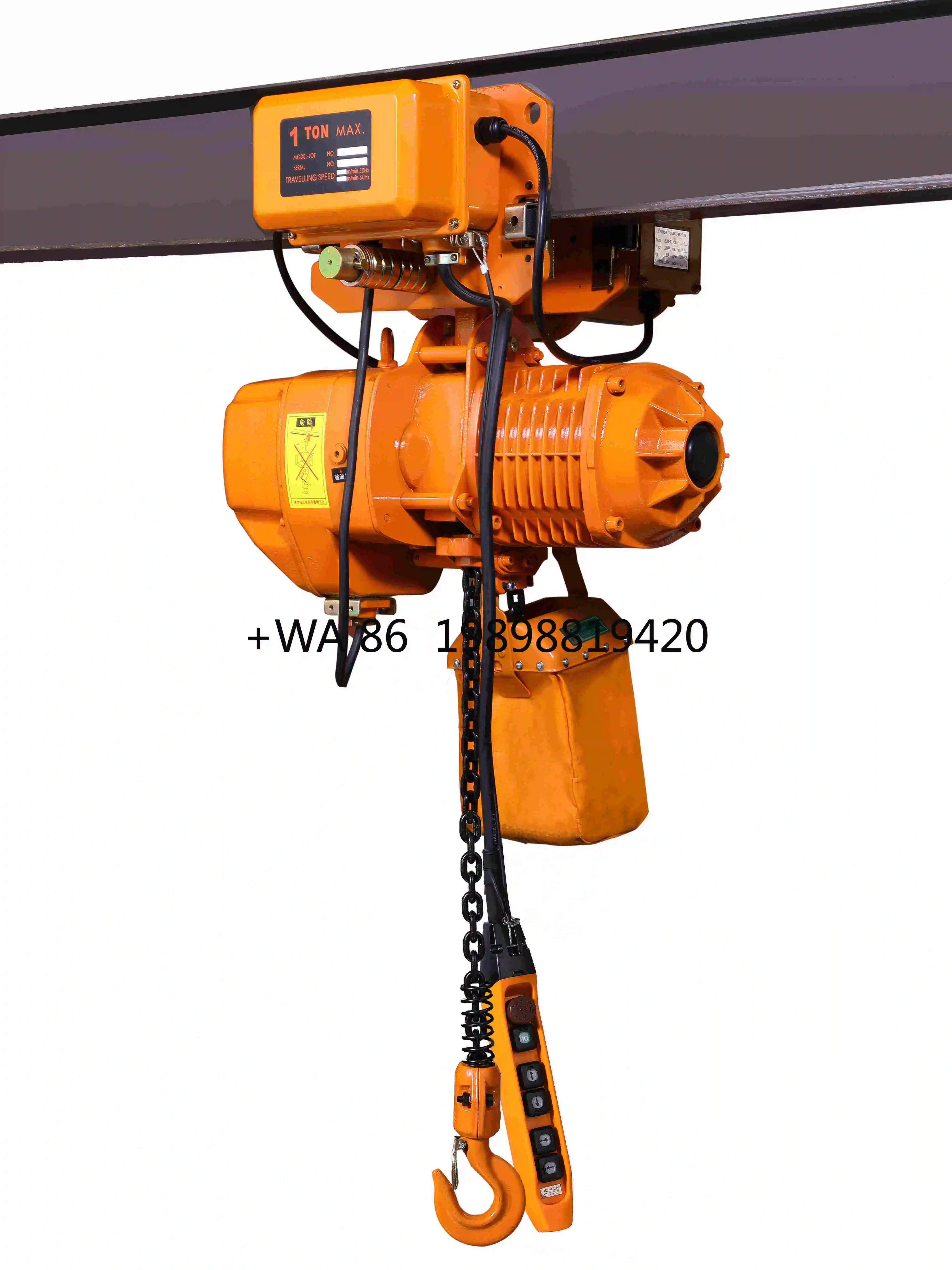 Customizable Mini Construction Hoist Electric Hoist Motor 1 T Mini Manual Trolley Chain Hoist
Customizable Mini Construction Hoist Electric Hoist Motor 1 T Mini Manual Trolley Chain Hoist