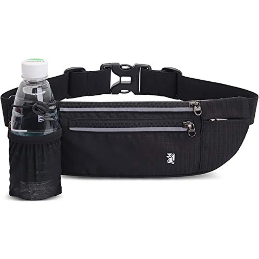 Fanny Pack with Water Bottle Holder Waist Bag for Men Women Water Resistant Lightweight Reflective Adjustable Running Belt Head
Fanny Pack with Water Bottle Holder Waist Bag for Men Women Water Resistant Lightweight Reflective Adjustable Running Belt Head