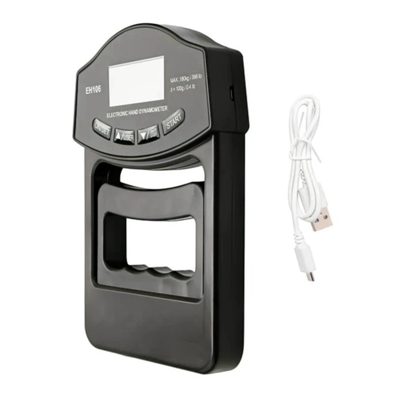 Grip Strength Tester,396Lbs/180Kg Digital Hand Dynamometer Grip Strength Meter USB LCD Screen Hand Grip Dynamometer
Grip Strength Tester,396Lbs/180Kg Digital Hand Dynamometer Grip Strength Meter USB LCD Screen Hand Grip Dynamometer