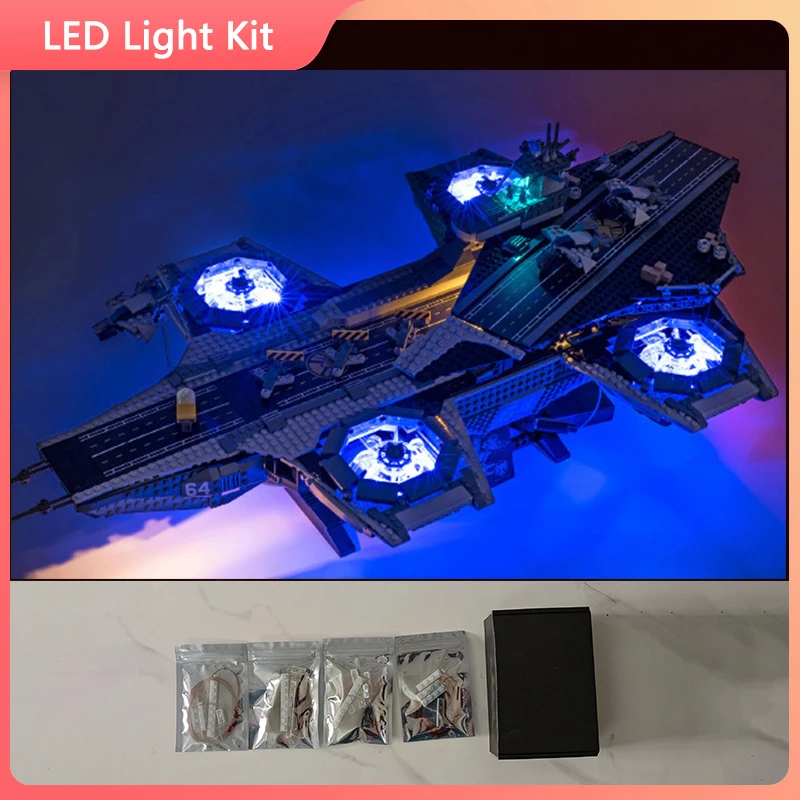 LED Light Kit For 76042 The SHIELD Helicarrier Compatible 64054 (Only Lighting Inlcuded)
LED Light Kit For 76042 The SHIELD Helicarrier Compatible 64054 (Only Lighting Inlcuded)