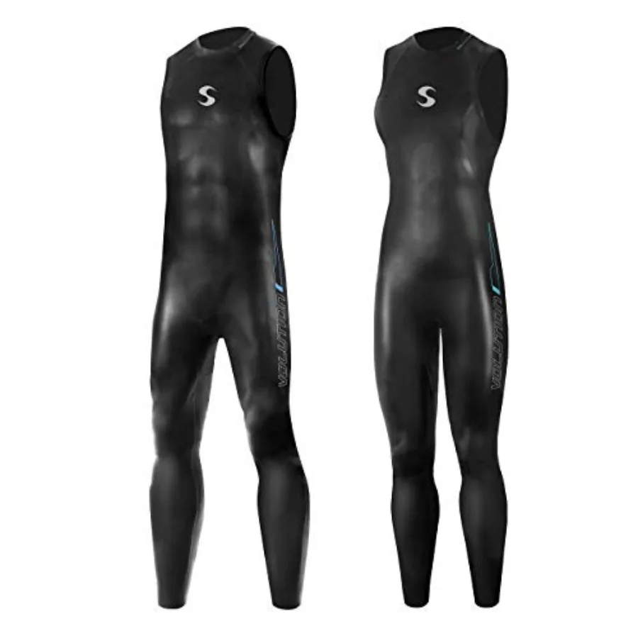 Triathlon Wetsuit 3/2mm - Volution Sleeveless Long John Smoothskin Neoprene for Open Water Swimming
Triathlon Wetsuit 3/2mm - Volution Sleeveless Long John Smoothskin Neoprene for Open Water Swimming