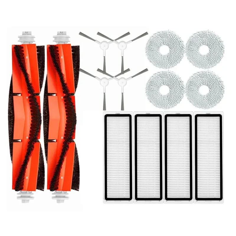 Main Side Brush Hepa Filter Mop Rag Cloth Vacuum Cleaner Accessories For Xiaomi Robot Vacuum S10+ / S10 Plus B105
Main Side Brush Hepa Filter Mop Rag Cloth Vacuum Cleaner Accessories For Xiaomi Robot Vacuum S10+ / S10 Plus B105