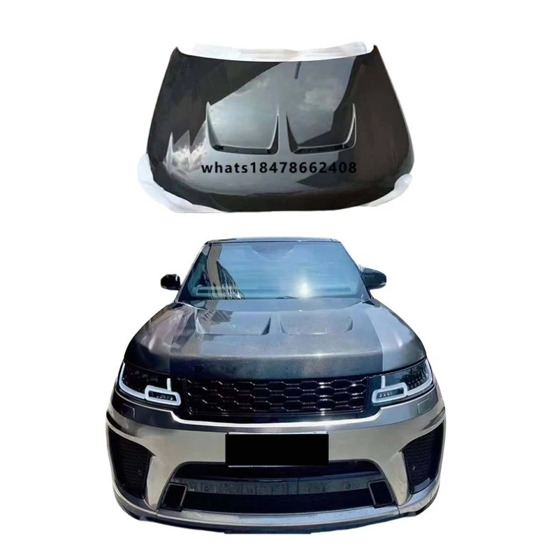 High Quality Carbon Fiber S-VR Sport Engine Cover Bonnet Hood for Range Rover Sport SVR Engine Hoods
High Quality Carbon Fiber S-VR Sport Engine Cover Bonnet Hood for Range Rover Sport SVR Engine Hoods