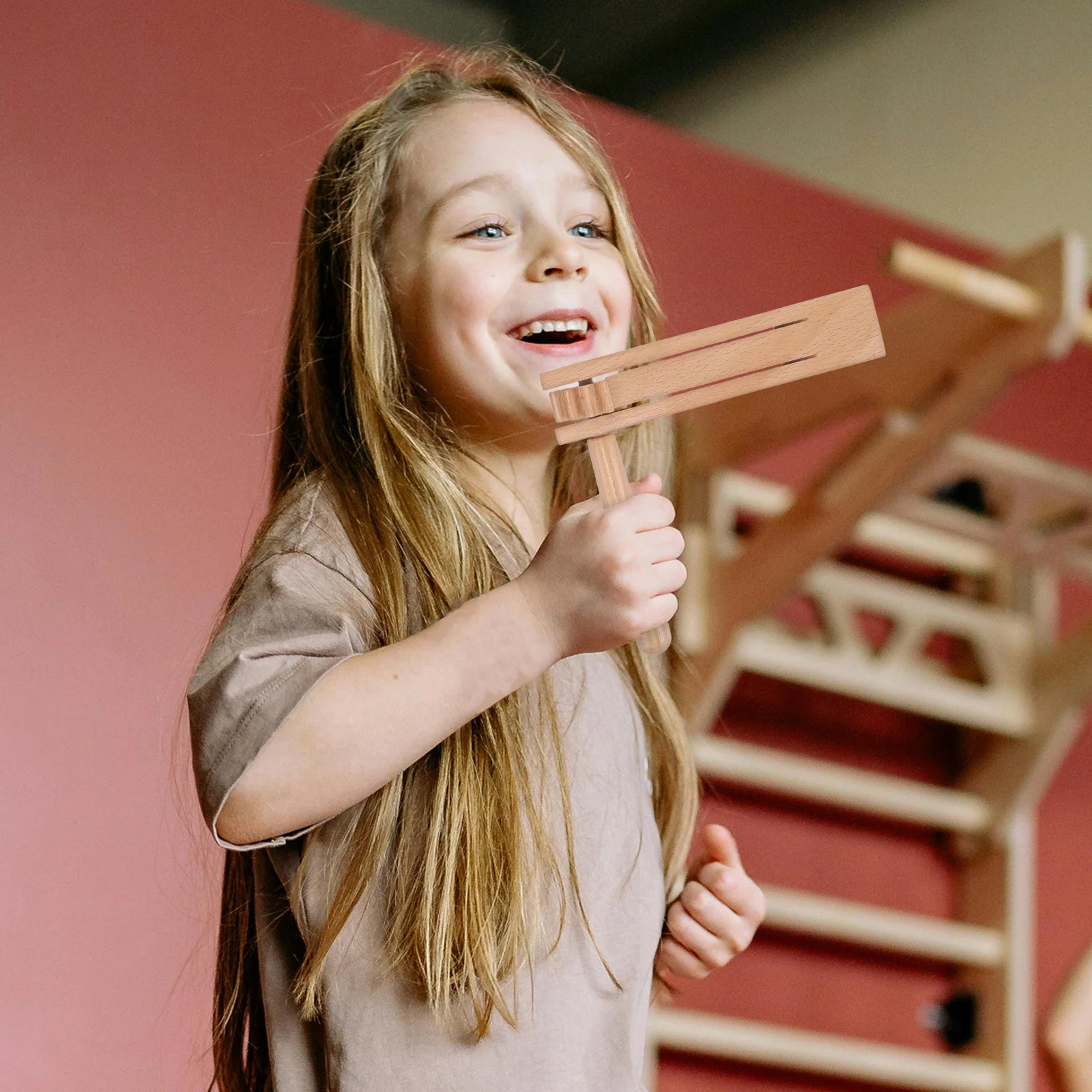 Wooden Ratchet Handheld Percussion Instrument for Kids Adults Birthday Party Sports Event Unique Noise Maker Music Toy
Wooden Ratchet Handheld Percussion Instrument for Kids Adults Birthday Party Sports Event Unique Noise Maker Music Toy