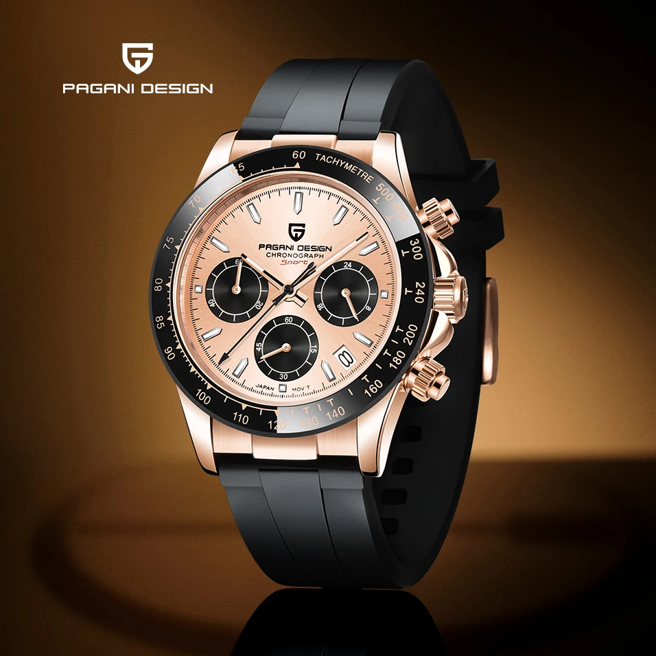 PAGANI DESIGN 2026 New Sport Chronograph Luxury Quartz Watch For Men Japan VK63 Movt Stainless steel 100M Waterproof Watch Men
PAGANI DESIGN 2026 New Sport Chronograph Luxury Quartz Watch For Men Japan VK63 Movt Stainless steel 100M Waterproof Watch Men