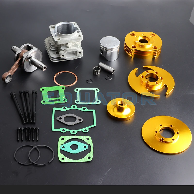 High Performance Big Bore Kit 44mm Cylinder Piston Crankshaft Set for 47cc 49cc Mini Moto Dirt Pocket Bike ATV Quad Minimoto
High Performance Big Bore Kit 44mm Cylinder Piston Crankshaft Set for 47cc 49cc Mini Moto Dirt Pocket Bike ATV Quad Minimoto