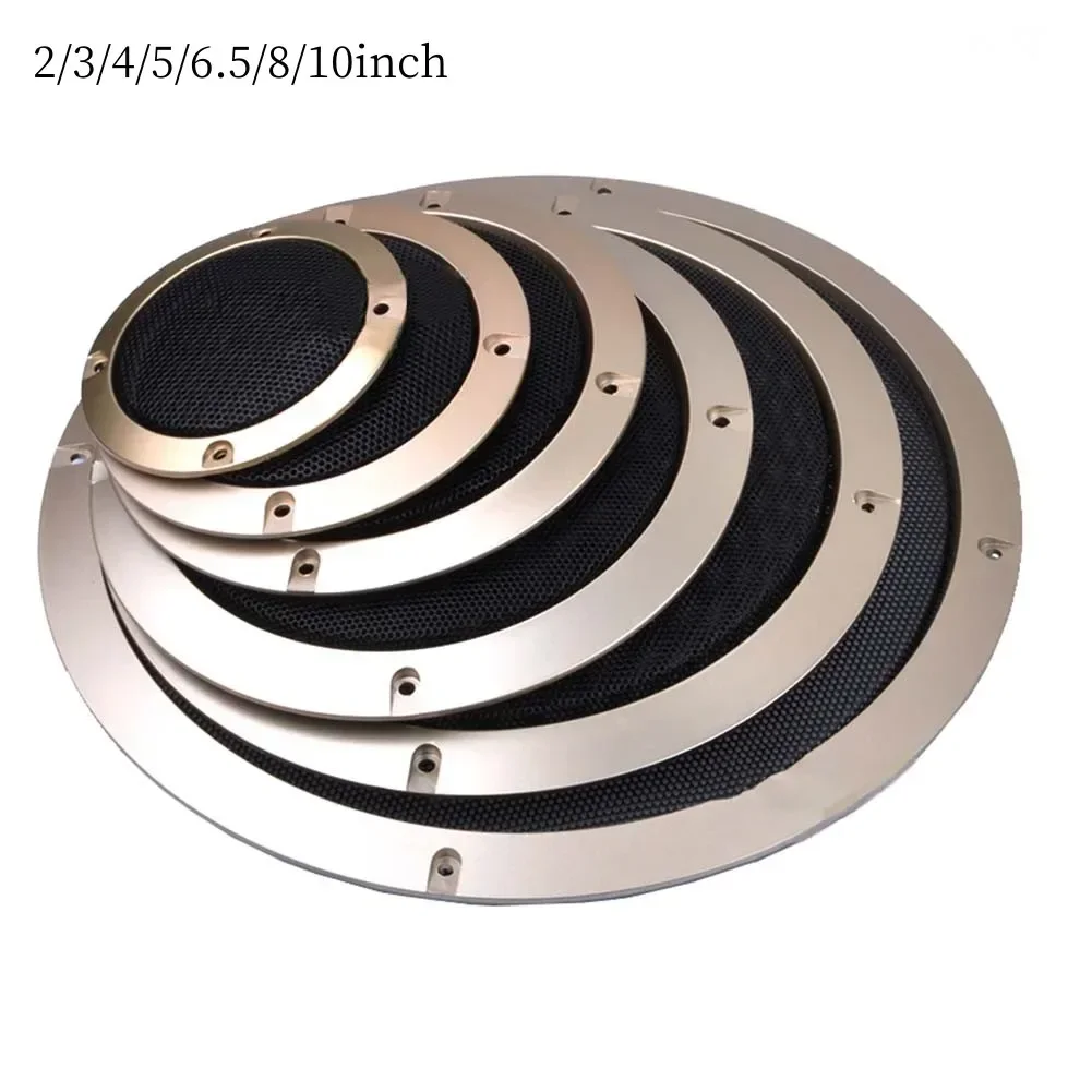 Gold 2 3 4 5 6.5 8 10 INCH Speaker Net Cover High-grade Car Home Mesh Enclosure Speakers Plastic Frame Metal Iron Wire Grilles
Gold 2 3 4 5 6.5 8 10 INCH Speaker Net Cover High-grade Car Home Mesh Enclosure Speakers Plastic Frame Metal Iron Wire Grilles