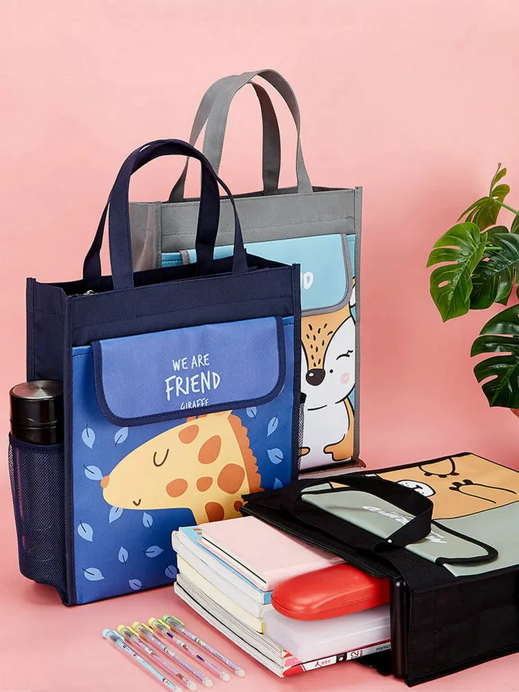 Kawaii School Bag Portable Homework Book Bags For School Kids Waterproof Tote Bag Hand Bag For Study
Kawaii School Bag Portable Homework Book Bags For School Kids Waterproof Tote Bag Hand Bag For Study