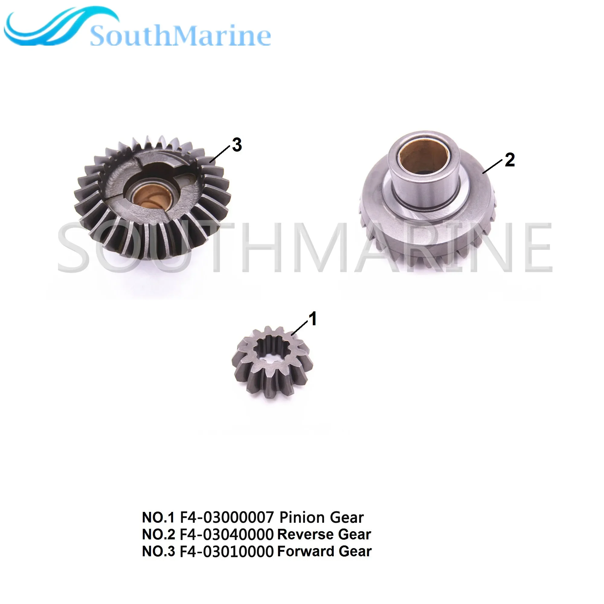 F4-03000007 F4-03010000 F4-03040000 Gear Set Kit for Parsun HDX Makara F4 F5 Boat Outboard Engine 4-stroke
F4-03000007 F4-03010000 F4-03040000 Gear Set Kit for Parsun HDX Makara F4 F5 Boat Outboard Engine 4-stroke