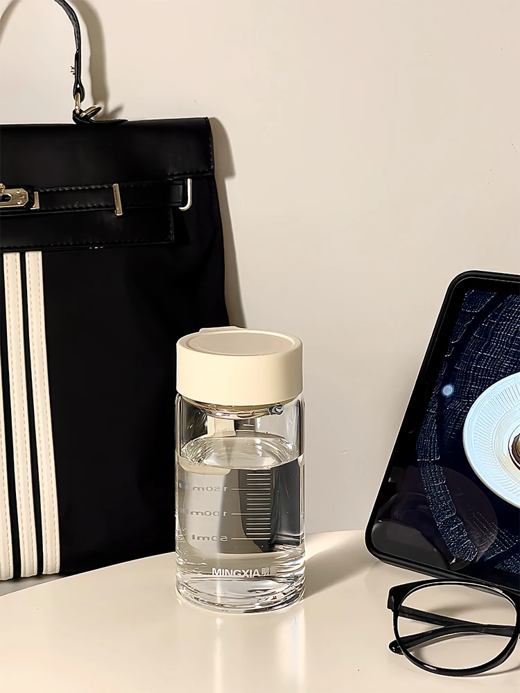 Portable Small Glass Water Cup High Temperature Resistant Transparent Scale Women's Stylish Summer Coop Koop Beverage Utensils
Portable Small Glass Water Cup High Temperature Resistant Transparent Scale Women's Stylish Summer Coop Koop Beverage Utensils