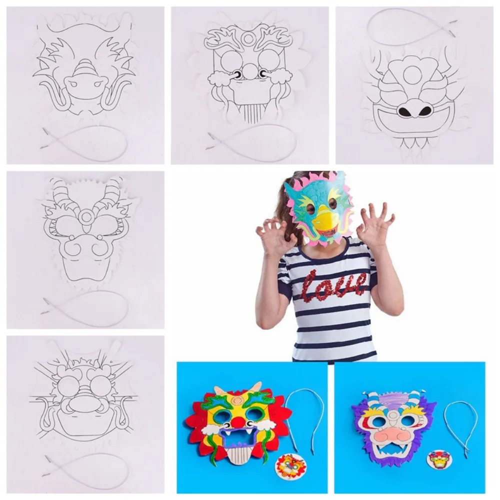Chinese Dragon Boat Festival DIY Paper Mask Drawing Masks Home Decoration Blank Graffiti Paper Toy Accessories Paper
Chinese Dragon Boat Festival DIY Paper Mask Drawing Masks Home Decoration Blank Graffiti Paper Toy Accessories Paper