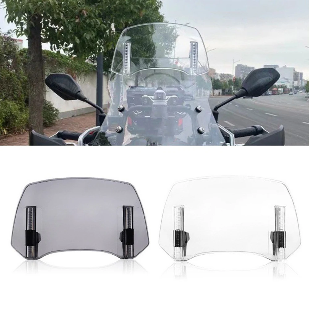 Motorcycle Windshield Extension Windscreen Deflector Universal For BMW R1250GS For Honda For Suzuki Heighten Moto Wind Deflector
Motorcycle Windshield Extension Windscreen Deflector Universal For BMW R1250GS For Honda For Suzuki Heighten Moto Wind Deflector