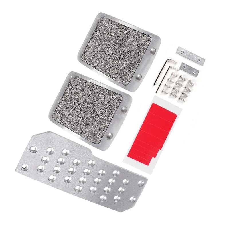 U13C Ergonomic Aluminum Pedals Foot Rest Footboard Throttle Brake Clutchs Treadle for Manual Vehicles, with Nonslip Features
U13C Ergonomic Aluminum Pedals Foot Rest Footboard Throttle Brake Clutchs Treadle for Manual Vehicles, with Nonslip Features