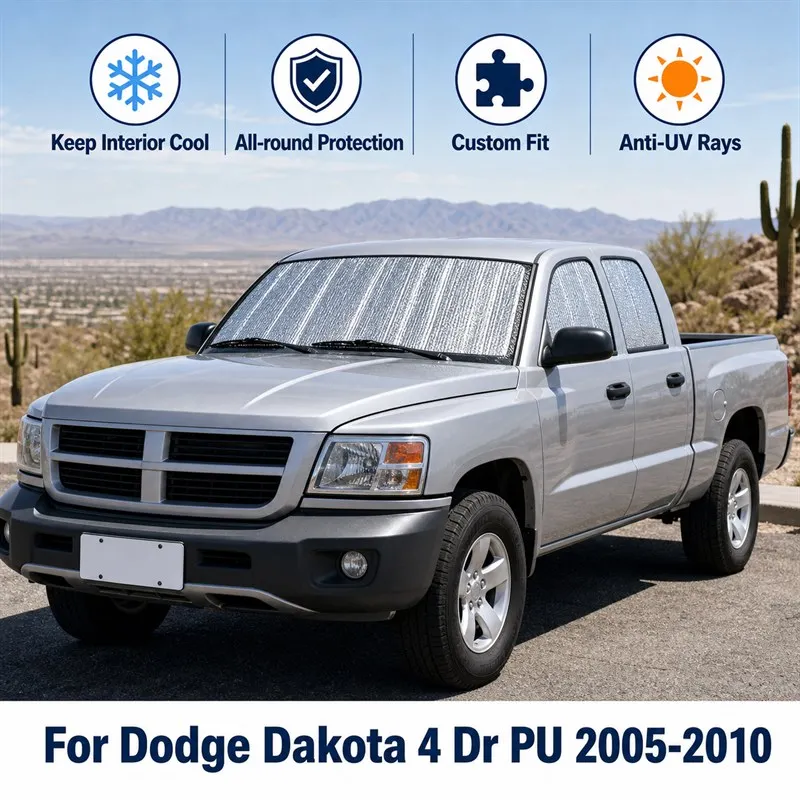 For Dodge Dakota 4 Dr PU 2005-2010 Full Set Car Window Sunshades UV Block Privacy Heat Insulated Foldable Car Curtain
For Dodge Dakota 4 Dr PU 2005-2010 Full Set Car Window Sunshades UV Block Privacy Heat Insulated Foldable Car Curtain