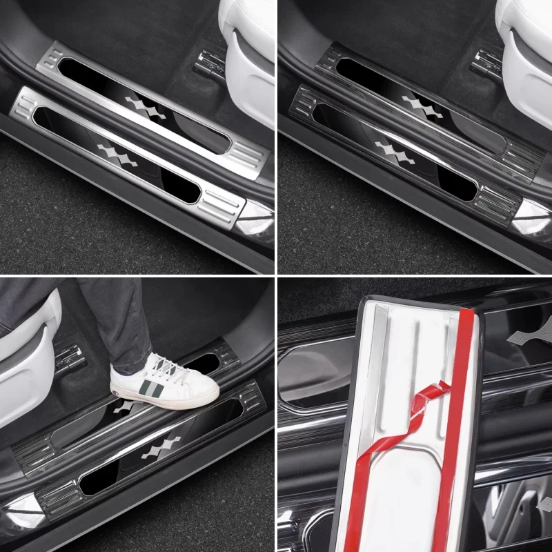 For BYD Titanium 7 Ti7 2025 2026 Interior Mouldings Car door tread protection strip protecting the door threshold from damage
For BYD Titanium 7 Ti7 2025 2026 Interior Mouldings Car door tread protection strip protecting the door threshold from damage