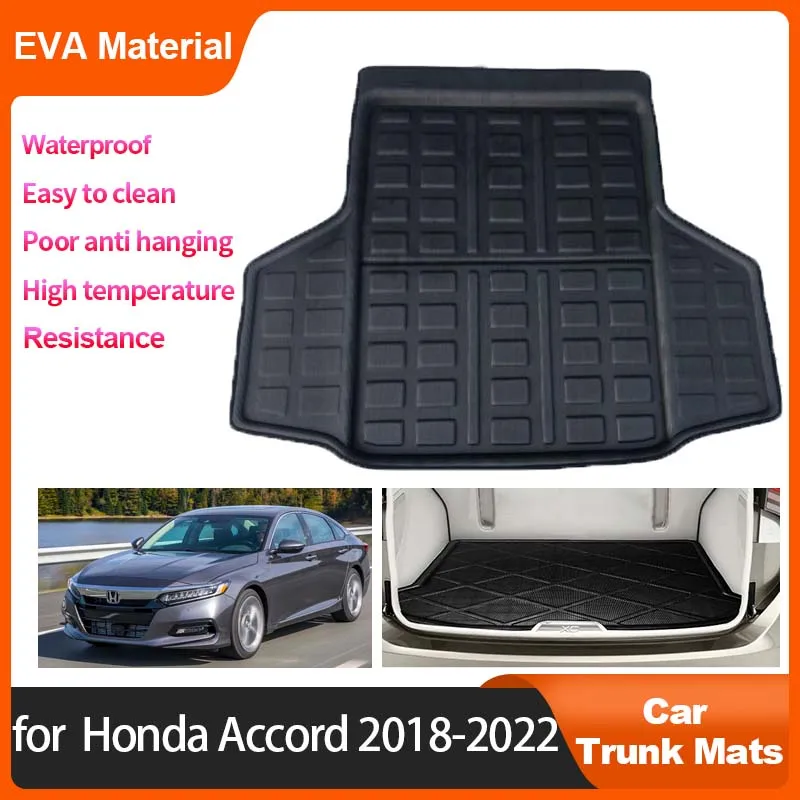 Car Trunk Mat For Honda Accord 10th Gen 10 2022 2021 2020 2019 2018 Auto Rear Cargo Liner Protector Pad Waterproof EVA Material
Car Trunk Mat For Honda Accord 10th Gen 10 2022 2021 2020 2019 2018 Auto Rear Cargo Liner Protector Pad Waterproof EVA Material