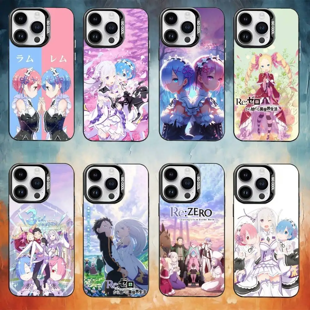 Re ZERO Starting Life in Another World Phone Case For iPhone 17,16,15,14,13,12,11,Pro Max,Plus Candy Silver Cover
Re ZERO Starting Life in Another World Phone Case For iPhone 17,16,15,14,13,12,11,Pro Max,Plus Candy Silver Cover
