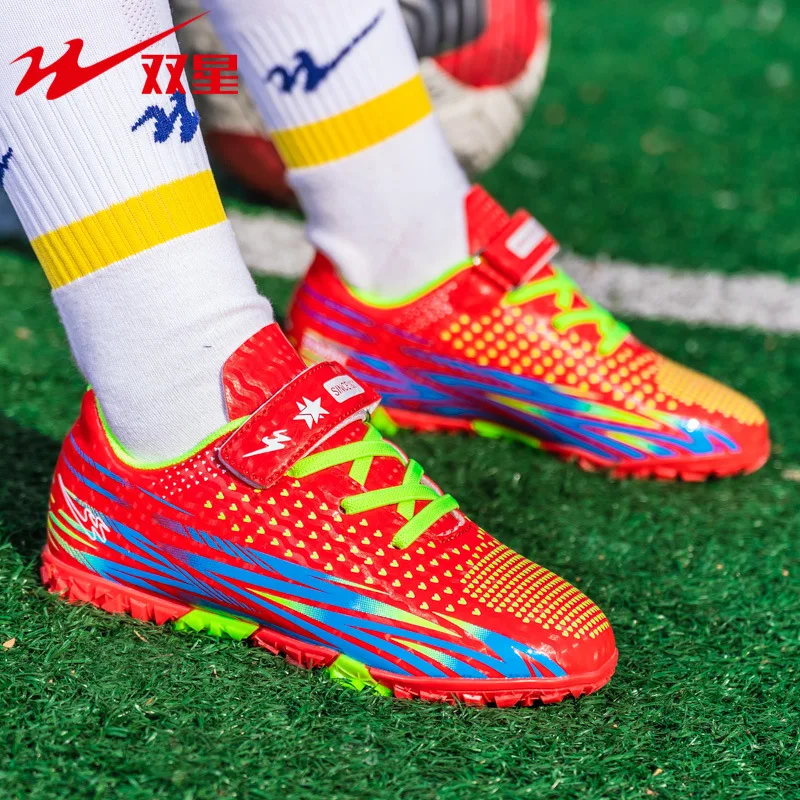 Velcro TF Soccer Cleats for Kids Boys Girls Breathable for Primary Students Training and Football Matches
Velcro TF Soccer Cleats for Kids Boys Girls Breathable for Primary Students Training and Football Matches