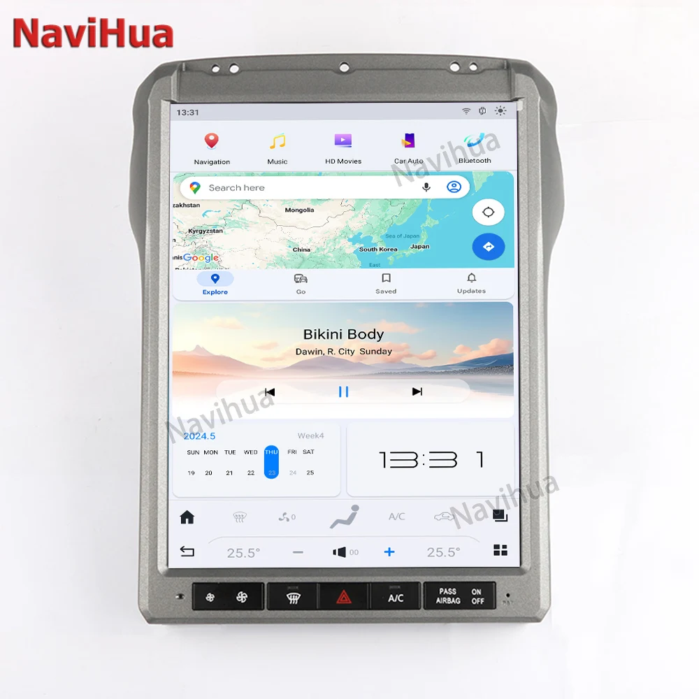 For Ford F250 F350 2013-16 Vertical Touch Screen Automotive Android13 Car Stereo Radio Multimedia GPS Navigation Carplay Monitor
For Ford F250 F350 2013-16 Vertical Touch Screen Automotive Android13 Car Stereo Radio Multimedia GPS Navigation Carplay Monitor