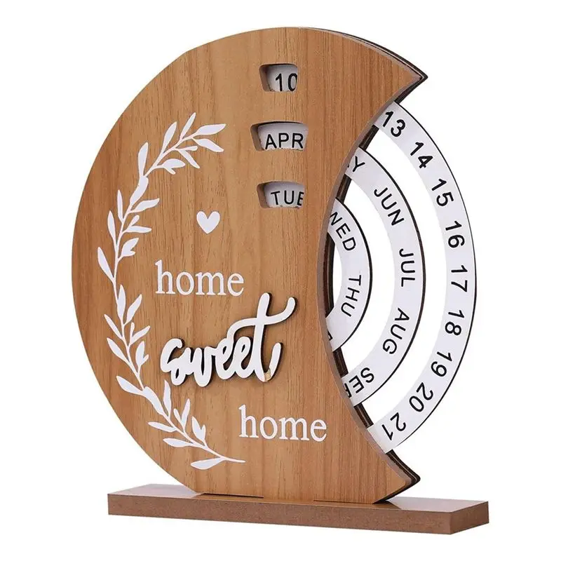 AB51 Деревянный календарь, украшение для дома, крыльца, офисное украшение для рабочего стола, ручной вращающийся настольный календарь, сладкий дом, простая установка A
AB51 Деревянный календарь, украшение для дома, крыльца, офисное украшение для рабочего стола, ручной вращающийся настольный календарь, сладкий дом, простая установка A