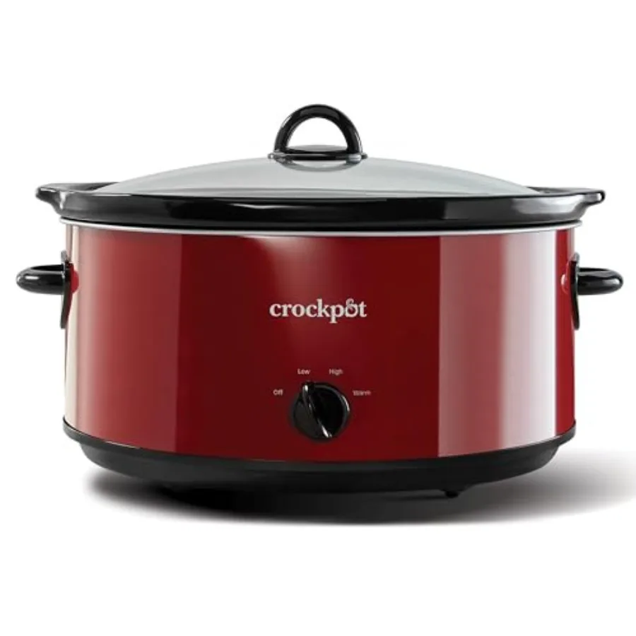 8-Quart Manual Slow Cooker XL Family Size Serves 10+ People Removable Stoneware with Warming Setting Dishwasher Safe for Easy C
8-Quart Manual Slow Cooker XL Family Size Serves 10+ People Removable Stoneware with Warming Setting Dishwasher Safe for Easy C
